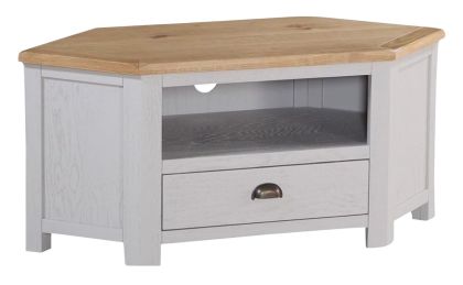 Kilmore Corner TV Unit - Antique Grey