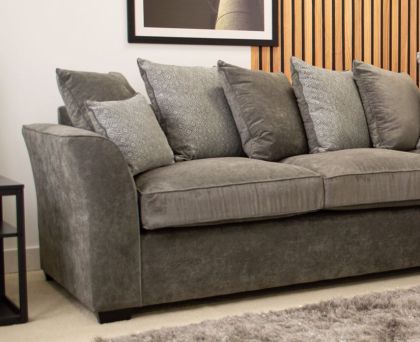 [OLD] Dorset Kensington Fabric Suite 3+1+1 - Grey