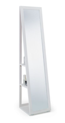 Fresco Storage Mirror - White