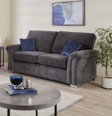 Harryson Fabric Suite 3+2 - Madrid Silver