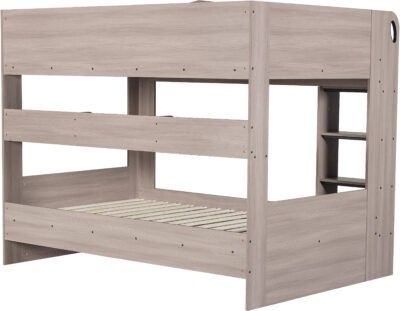 Hector Small Double Bunk Bed - Ash Grey