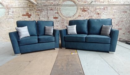 Durhamy Fabric Suite 3+2 - Oakland Marine (Floor Model - Sold as seen)