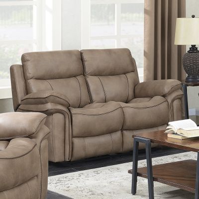 Richmond Fabric Recliner 2 Seater Sofa - Sahara