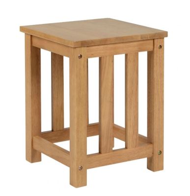 Richmond Stool in Oak Varnish (Sold in 2s)