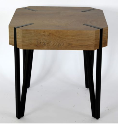 Manhattan Lamp Table - Oak