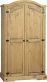 Corona 2 Door Wardrobe 1.04m - Distressed Waxed Pine