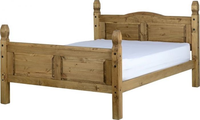 Mexican Queen Bed 5ft, Pine Bed King Size