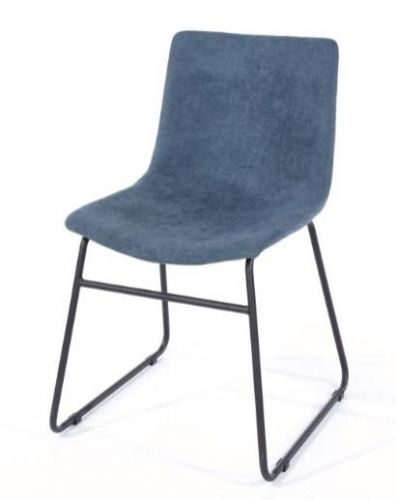 Metal and fabric dining chairs sale