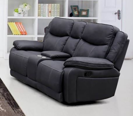 2 seater recliner with cup holder new arrivals
