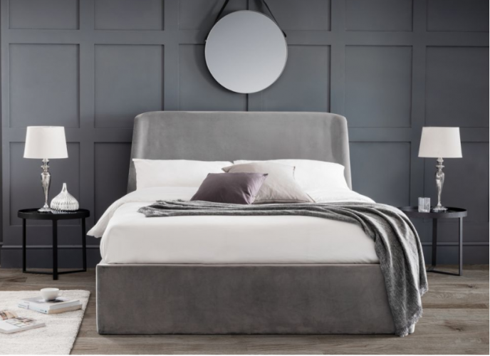 Grey king deals size bedroom furniture