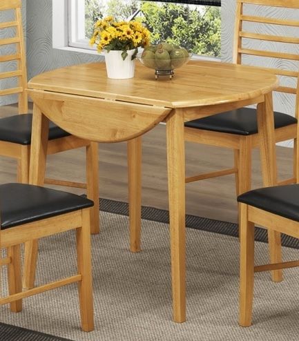 Round drop shop leaf table