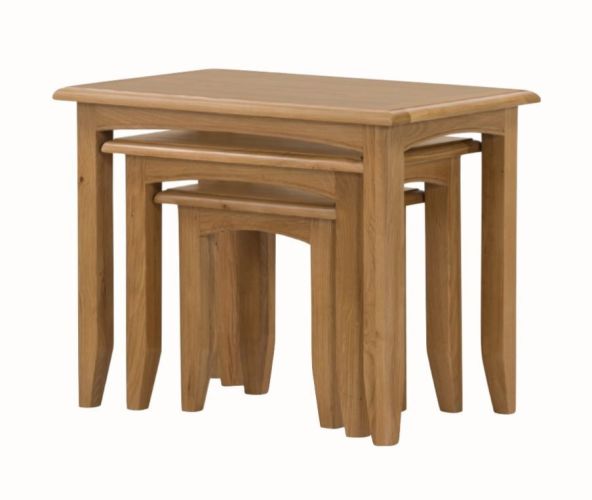 Kilkenny Nest of 3 Tables Oak