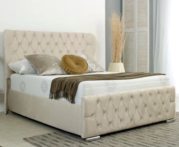 Medium top double bed