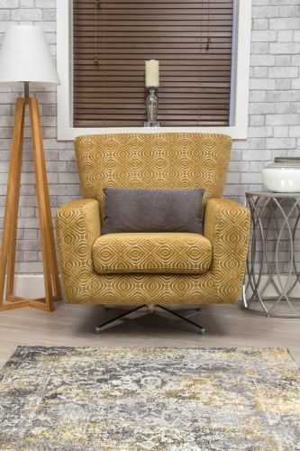 Ochre swivel chair 2025